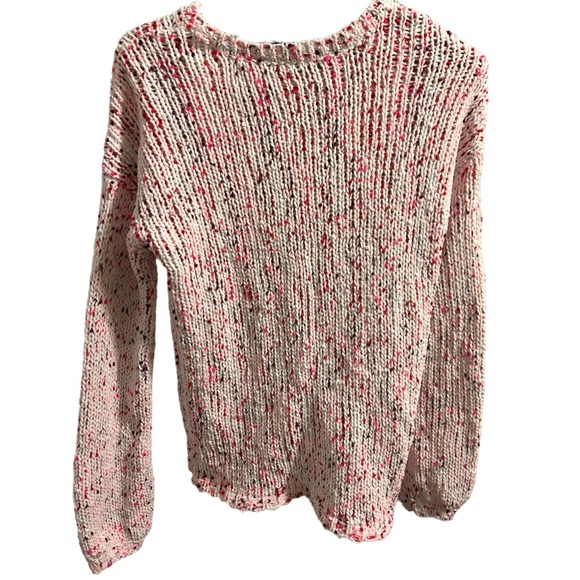 Crown and Ivy NWT bubble sleeve confetti sweater size S - Picture 10 of 12